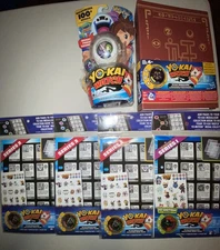 Yokai Yo-kai Watch Medallium Album Book Pages Stickers Medal mix LOT
