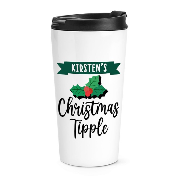 Personalisierte Weihnachts-Tasse Reisebecher Mama Papa Schwester Oma Opa-image