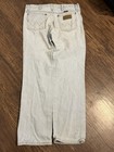 Mens Wrangler Denim Bootcut Flex Jeans Size 32x30 Distressed — photo 3