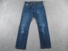 Studio D'Artisan Jeans Mens Size 30 Blue Selvedge SD-107 Japan Denim Button Fly