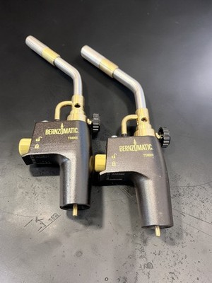 2 X Bernzomatic TS8000 Adjustable Max Performance Torch, instant