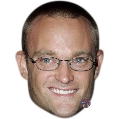 Chad Allen Celebrity Mask, Flat Card Face, Fancy Dress Mask