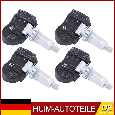 4x Reifendrucksensor RDKS für BMW 1er F20 F21 2er F22 F23 F45 F46 433MHz 6855539