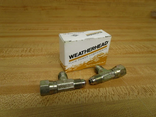Eaton/Weatherhead C5706X4 Adapter Tee Fitting Swivel (Pack of 2)