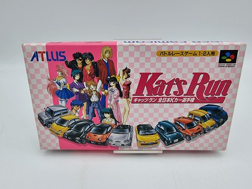 KAT S RUN SUPER FAMICOM JAPAN USED - Picture 2 of 9