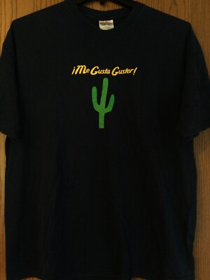 Guster -  Me Gusta Guster!  - Blue Shirt - Summer Tour 2002 -Hanes - XL