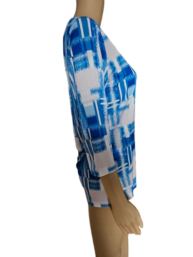 Made in Italy Damen 3/4 Arm Sommer Bluse 95% Viskose M L XL 2XL 3XL 4XL - Bild 5 von 17