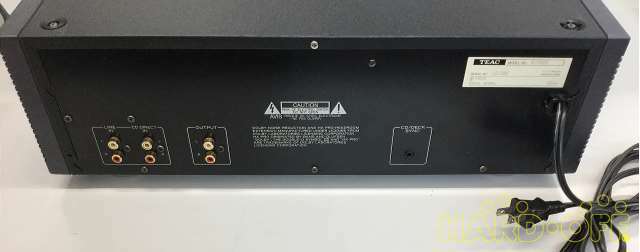 Teac 121306 V-7000 Cassette Tape Deck Power supply 100V From