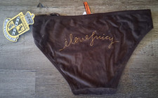 vintage JUICY COUTURE LOGO BROWN  Bikini Swim...