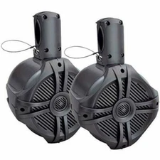 Power Acoustik MWT-65T 500 Watt Marine Titanium 6.5" Wake Tower Speakers 6-1/2"