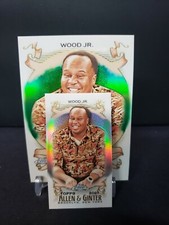2021 Topps Allen & Ginter Chrome Roy Wood Jr 2 Card Lot Green Refractor And Mini