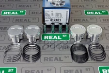 JE FSR Pistons 81mm +0.5mm -3.7 cc 7.8:1 176A Fiat Punto GT 1.4L 312401