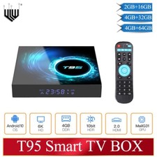 Smart TV Box Android 10.0 Dual Wifi 3D Voice Quad Core Set Top Box Media Player