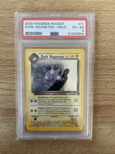 Dark Magneton (Unlimited) graded PSA 4 for sale on eBay