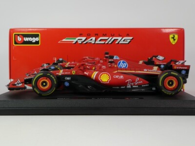 Burago Ferrari SF-24 #16 Charles Leclerc F1 GP 2024 1/18 18-16815