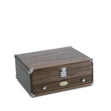 Gerstner & Sons Model N 1401 Natural Walnut Desktop Case USA MADE! NO TARIFF!!