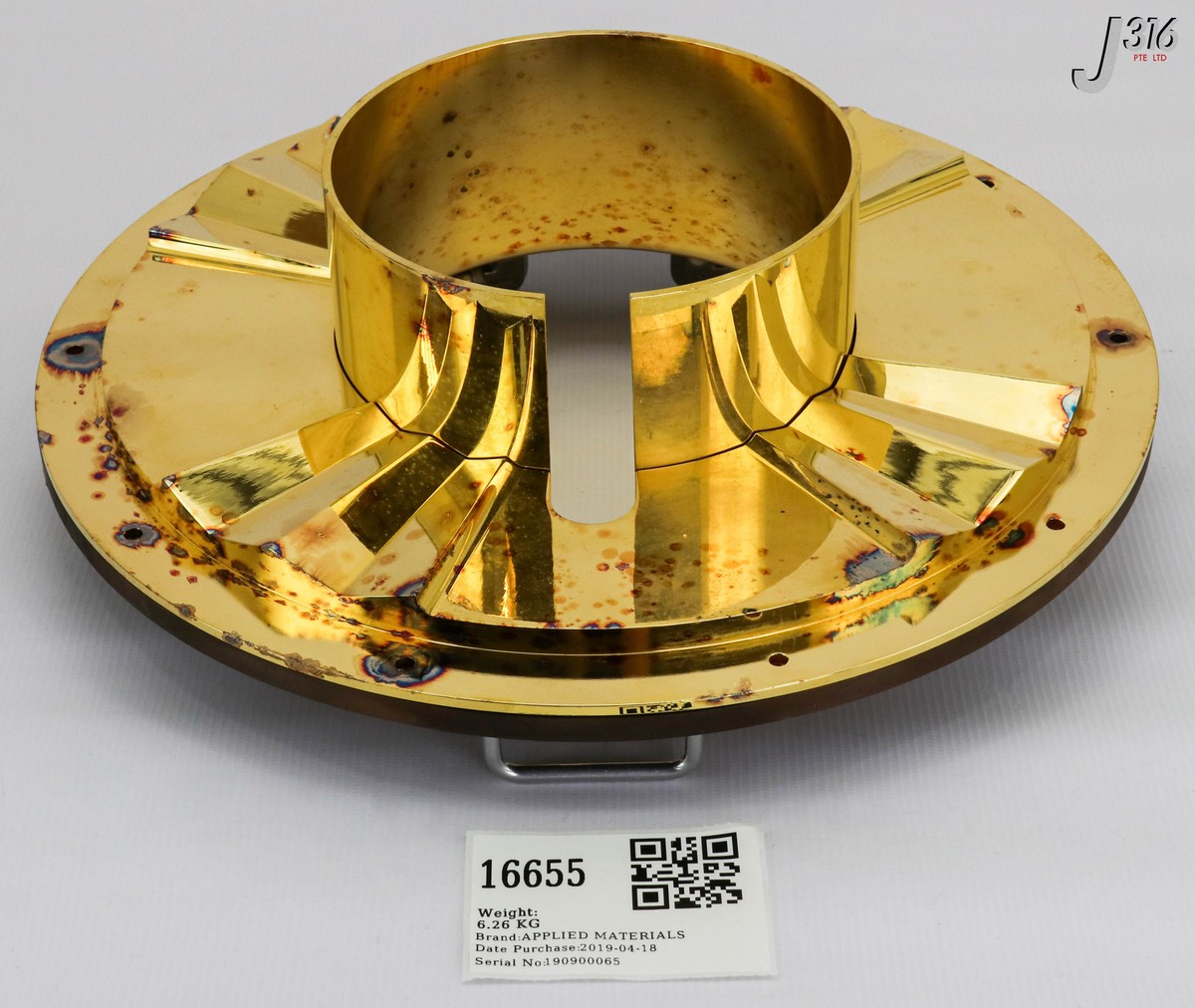 16655 APPLIED MATERIALS CONE UPPER LAMP MODULE, POLY W/ 0020-35682