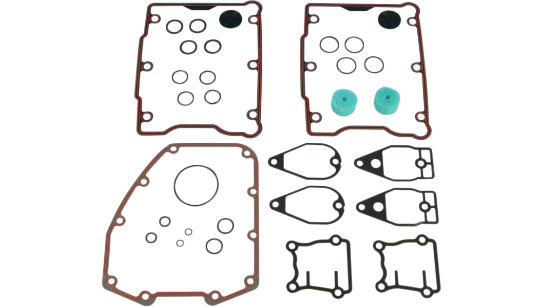 Harley-Davidsonカムサービスキット　ガスケットキット新品未使用 Harley Davidson Big Twin Cam Cover Gasket Kit 1999-2017 Cam Change