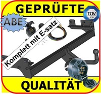 AHK & ES13 FüR Mitsubishi Outlander I Bj Ab 2003 AnhäNgevorrichtung Komplett CU