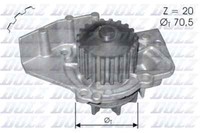 Dolz Wasserpumpe FüR CitroëN Berlingo MF M_ Xsara Picasso N68 De_ Ea_ Eb_
