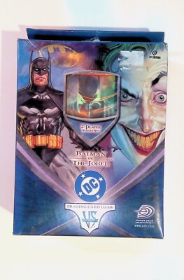 DC BATMAN vs. JOKER Vs System 2-Player Starter Set NEW Upper Deck TCG Box Damage
