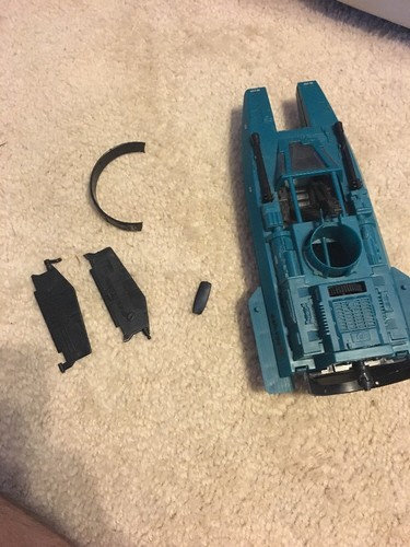 1984 gi joe cobra water moccasin vintage incomplete! arah!