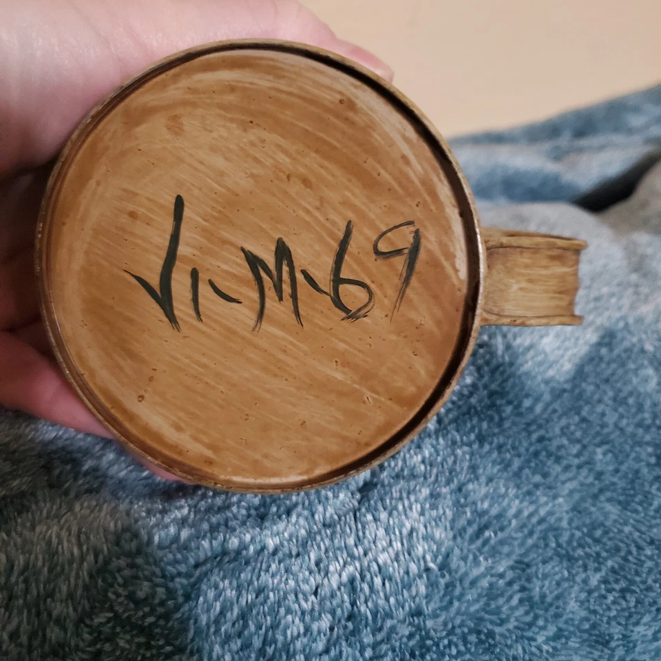 Vintage1969 Folk Art Tin Cup - Image 4 of 4