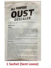 Oust Kettle & Coffee Machine Descaler Limescale Remover Sachets Cleaner