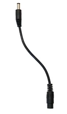 6" DC Power Male to Female Barrel Plug Connector 5.5mm x 2.1mm Extension Cable