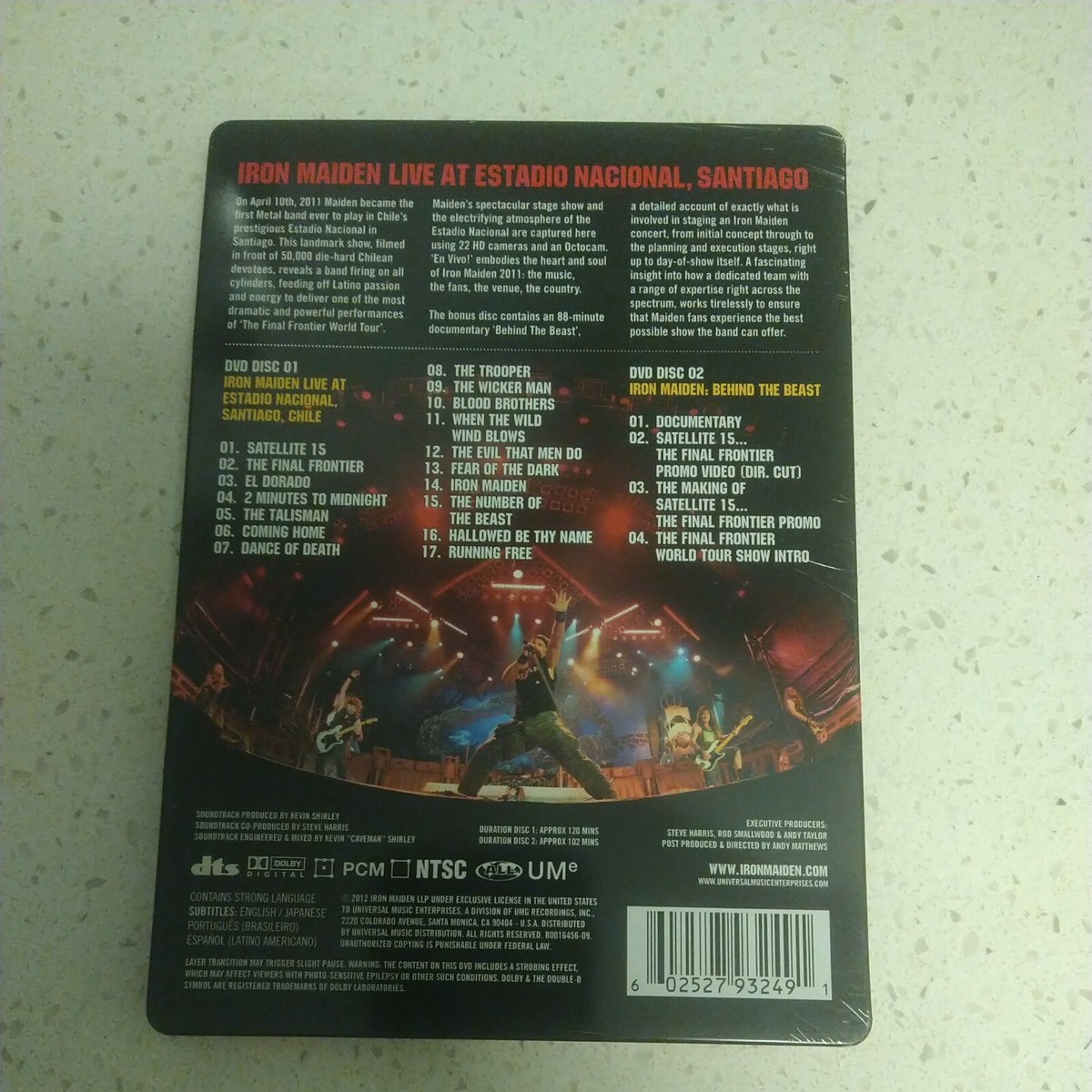 Buy Iron Maiden: En Vivo!! (Limited Edition) (DVD) online | eBay