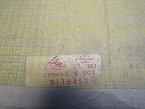 1952-1956 AMC NASH RAMBLER AMBASSADOR STATESMAN HYDRAMATIC GASKET SET NOS HUDSON - 第 2/2 張圖片
