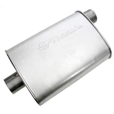 Dynomax Hush Thrush 17633 Exhaust Muffler Tri-Flow Performance Vintage Sound 
