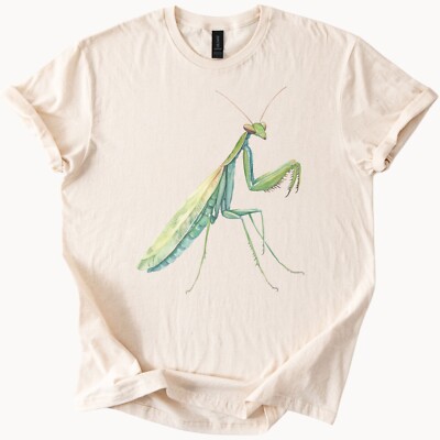 Mantis Tee Insect Shirt Bug Graphic Nature Lover Gift