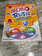 Foxmind Memo Rush Matching Game Of Emotions NEW