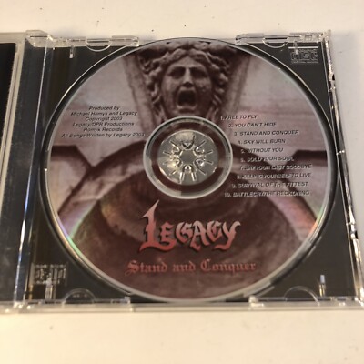 【中古】［CD］LEGACY LEGACY - Stand And Conquer CD (2003 Independent) RARE | eBay