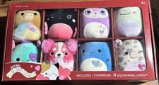 Squishmallows Official Kellytoy Valentine's Day Love 5 inch Soft Plush 8-pack