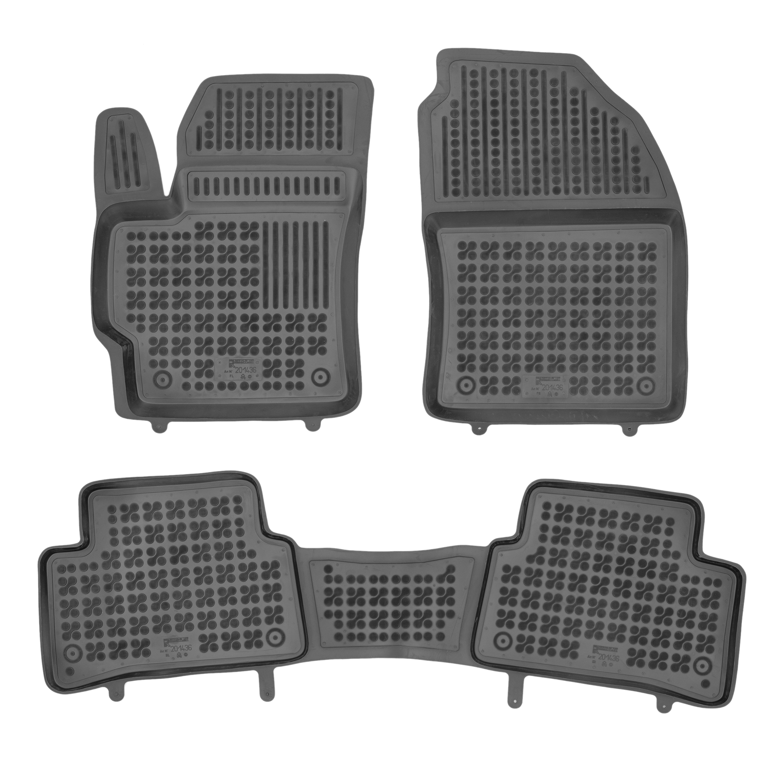 Tapis de sol imperméable contre la boue pour Toyota Corolla XII E210 en caoutchouc