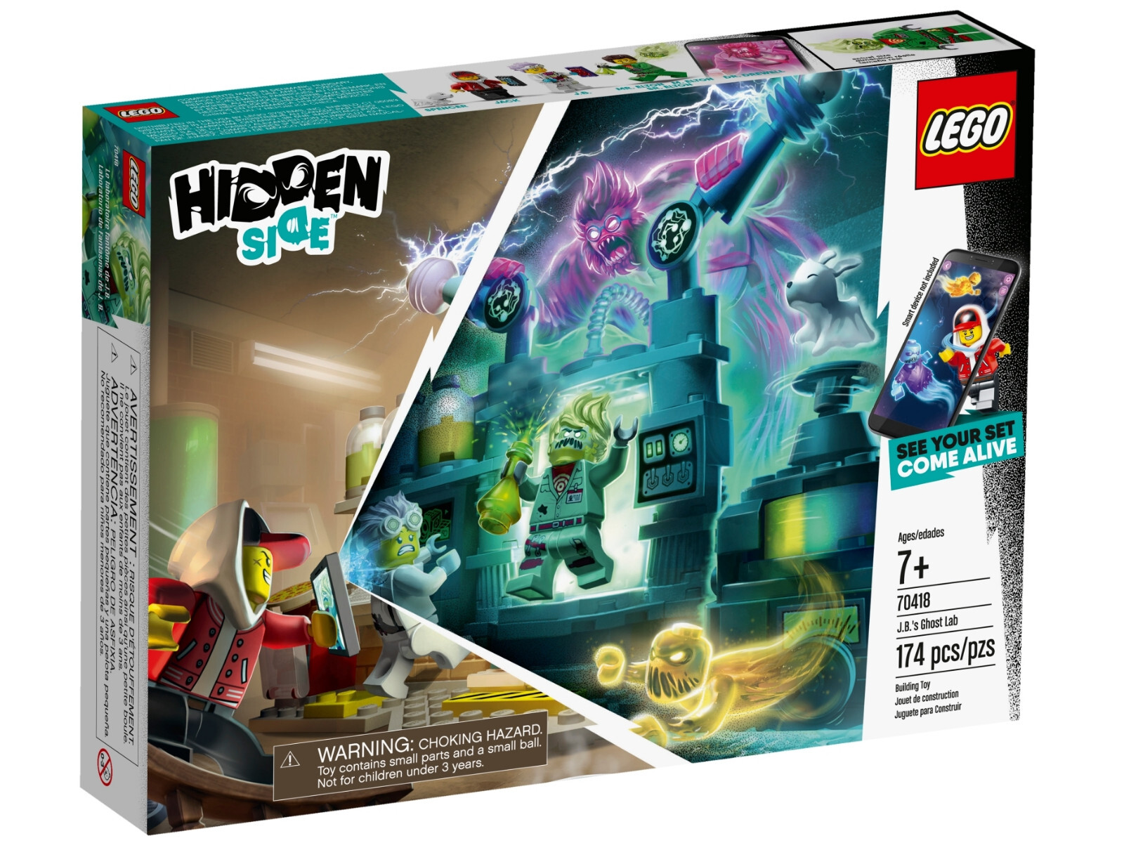 Jeu de briques LEGO Hidden Side 70418 pour après-midi en famille