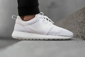 Nike Roshe Run Breeze Triple Blanc | eBay