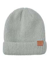 New! D&Y Unisex Convertible Slouchy Stretchable Simple Solid Fine Rib Beanie