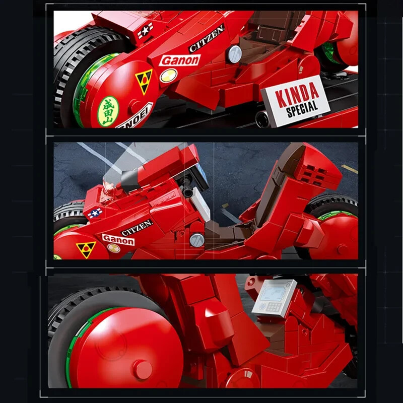 AKIRA ¤ Moto de Kaneda ¤ Kaneda's Bike ¤ Jeu de construction
