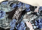 BEACH PANTS with Tropical Design - Size Med - Silky Polyester Fabric — photo 2