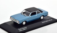 1:43 Minichamps Ford Taunus 1970 Bluemetallic/Matt-Black