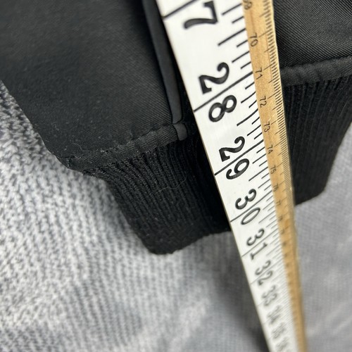 Harley-Davidson Jacket Mens Large Full Zip Motorcycle Black Hooded Scavenger - Foto 4 di 10