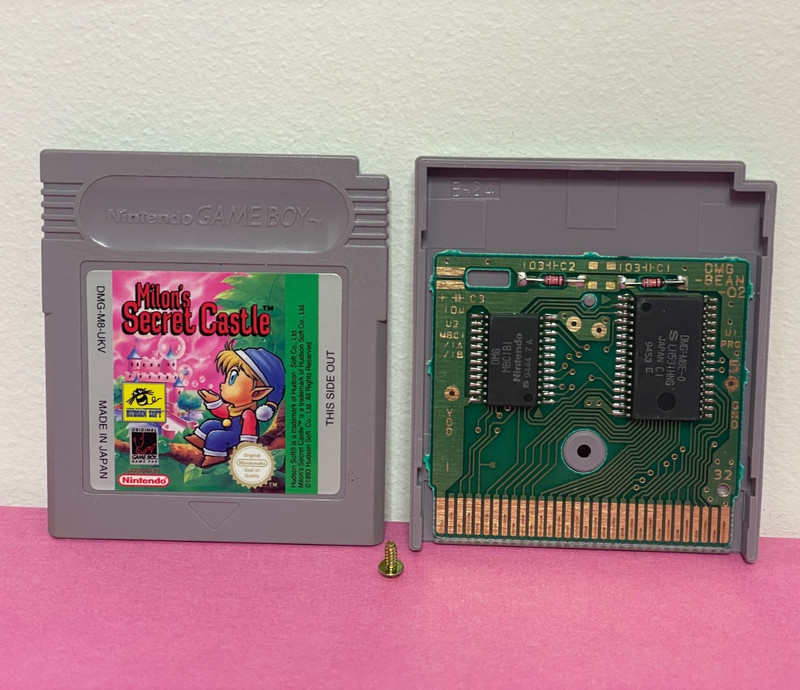 Milon's Secret Castle - UKV - Nintendo Game Boy - Gameboy OG - Genuine Original