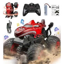 Monster Truck Toys, Remote Control Monster Truck with Dancing Spins, Lights ...