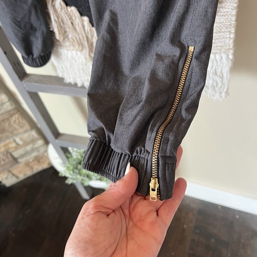 Albion Jetsetter Active Joggers Pants Gray Zipper Ankle Size Small #bins - Picture 4 of 5