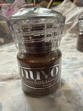 Nuvo Fine Detail Embossing Powder Copper blush