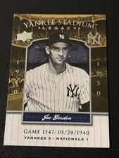 2008 Upper Deck - Multi-Product Insert Yankee Stadium Legacy Joe Gordon #YSL1347