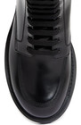 100% AUTHENTIC NEW MEN PRADA COMBAT BLACK LEATHER CHELSEA BOOTS UK 11/US 12 — photo 4